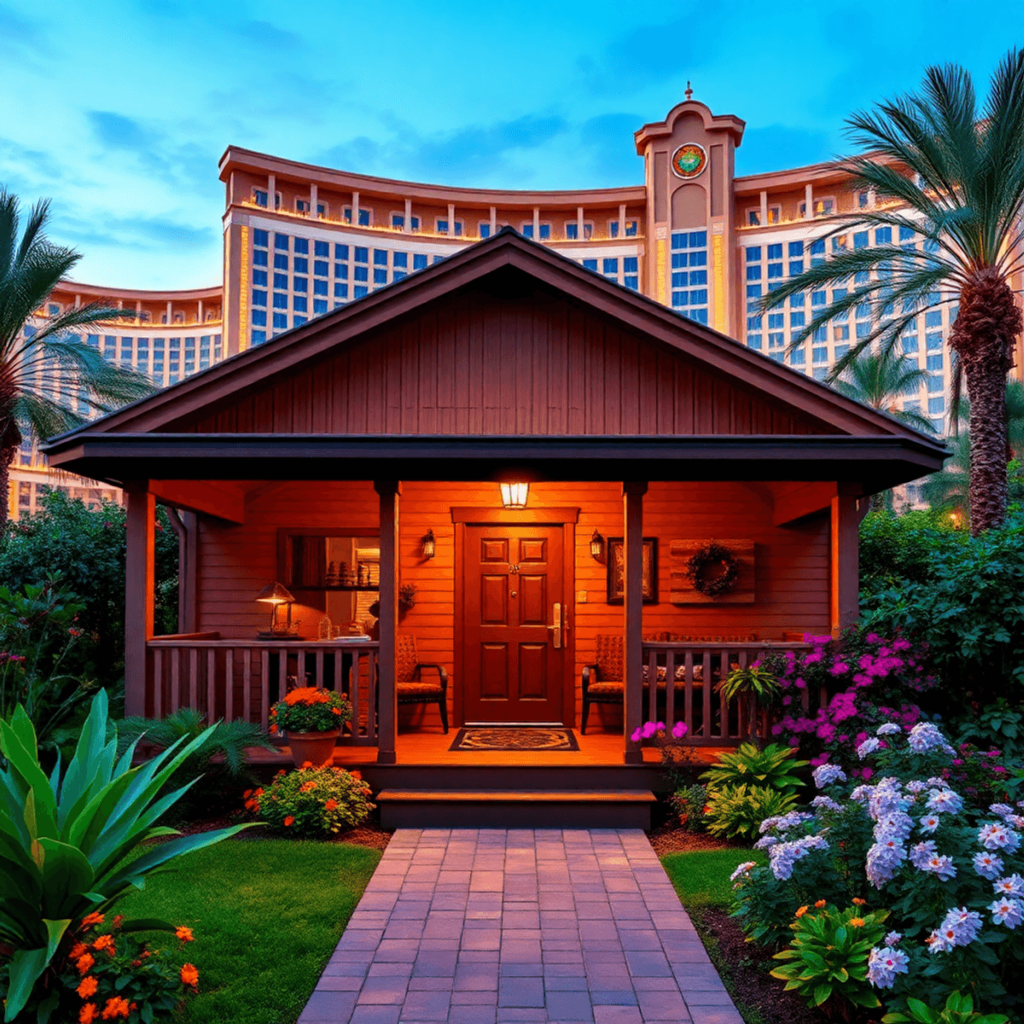 short term rental near rose gaming resort