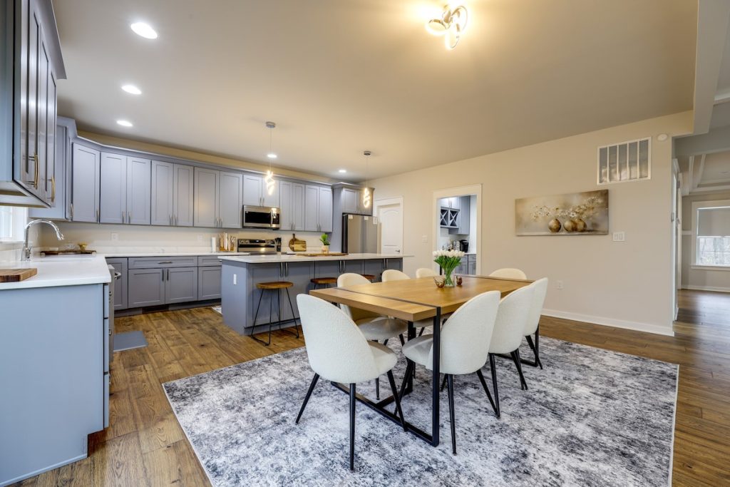 Private Rental Quantico VA Open Kitchen and Dining