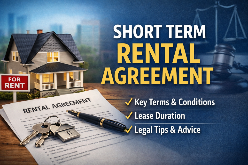 Short Term Rental Agreement Template | Easy Lease Guide